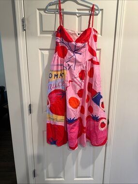 Women’s Pink & Red Tomato Dress
